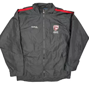 Reebok Hockey Guelph Storm OHL Team Issue Full Zip WindbreakerJacket Large - Picture 1 of 11