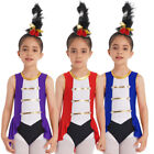 Halloween Kid Girls Circus Cosplay Outfits Sleeveless Fancy Tutu Dress Dancewear