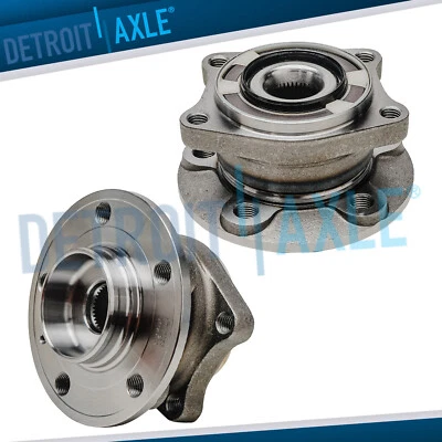 AWD Rear Wheel Bearings and Hubs Assembly for Volvo S60 S80 V70 XC70 with ABS - Image 1 of 4