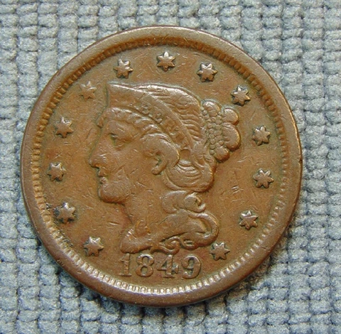 1849 LARGE CENT Cover