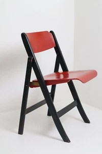 Vereinigte Schulmöbelfabriken Stuhl Egon Eiermann Klappstuhl folding chair 1955 - Bild 1 von 11