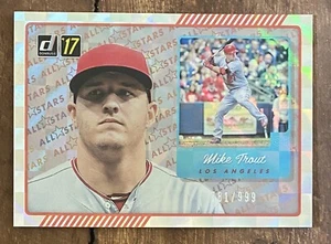 2107 Donruss All-Star Foil /999 Mike Trout Angels - Bild 1 von 2