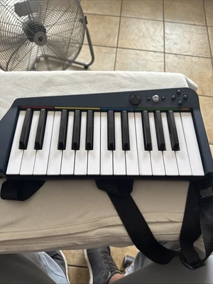 Rock Band 3 Wireless Keyboard Piano Keytar Harmonix 96161 With Strap, no dongle - Image 1 of 4
