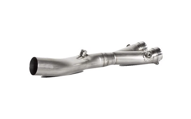 Yamaha MT10 FZ10 2016-2018 Akrapovic Titanium Link Pipe Exhaust Pipe - Imagem 1 de 1