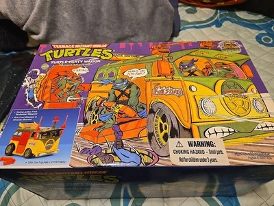Playmates Teenage Mutant Ninja Turtles TMNT vagón de fiesta nuevo y sellado Foto 1 de 4