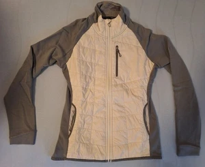 SMARTWOOL PHD JACKE DAMEN M WEISS/GRAU MERINO WOLLE OUTDOOR FREIZEIT CAMPING TOP - Bild 1 von 19