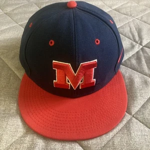 NIKE x OLE MISS REBELS Baseballmütze On-Field True Performance nicht verstellbar 7,5 7 1/2 - Bild 1 von 8