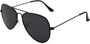 Sunglasses for Men Women Aviator Polarized Metal Mirror UV 400 Lens Protection - Picture 1 of 6