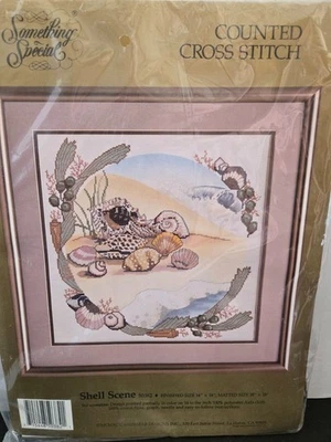 Комплект для вышивки счетным крестом Shell Scene Something Special Candamar Designs Beach  - Изображение 1 из 4