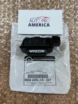 Rear Flipper Window Switch Jeep Commander Grand Cherokee 56042450AB MOPAR OEM - Image 1 of 2