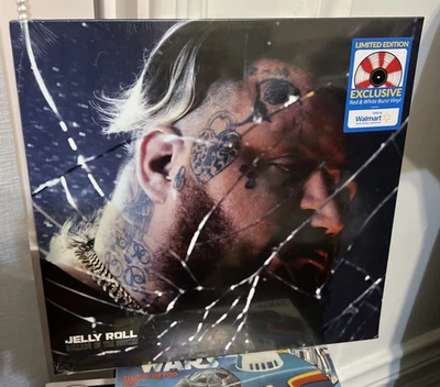 Jelly Roll Ballads Of The Broken Limited Ed Red & White Burst LP Vinyl sealed - Image 1 of 2