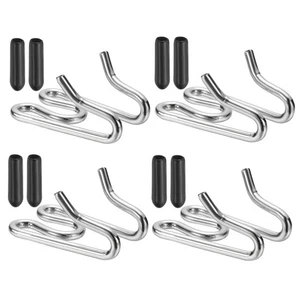 Collar de perro eslabones adicionales, collar de punta para perros 3,4 mm (plateado, juego de 4) - Imagen 1 de 7