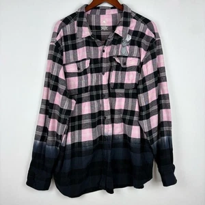 Disney Ratatouille Ombre Button Down Flanell - Bild 1 von 5