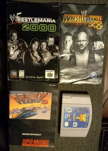 N64 SNES F-Zero Gamecube WWE WWF Instruction Manuals Only+Toy Story 2 Cartridge! - Picture 1 of 8