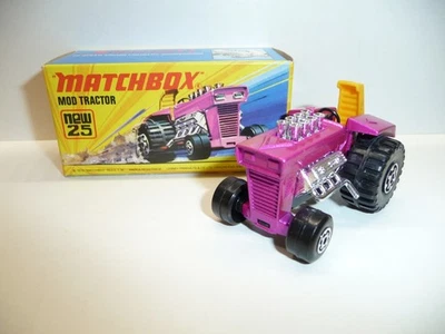 ! #25 Matchbox Superfast Mod Trattore in confezione originale! - Immagine 1 di 4