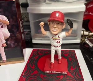 Autographed Jason Isringhausen Bud Bash Bobblehead Signed STL HOF Auto Ticket - Picture 1 of 7