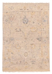 4'0" x 5'10" Hand Knotted Area Rug Traditional Oriental Wool Carpet - Picture 1 of 9