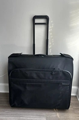 Briggs & Riley Baseline Black 24” Wheeled Wardrobe Deluxe Garment Bag U176 - Image 1 of 4