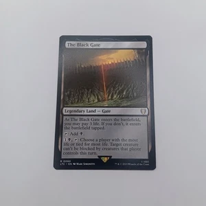 The Black Gate MTG Rare Herr der Ringe Magic: The Gathering Commander Legend - Bild 1 von 2