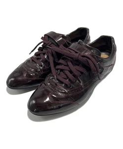 Scarpe basse LOUIS VUITTON donna misura 35,5 rosso vernice pelle - Foto 1 di 10