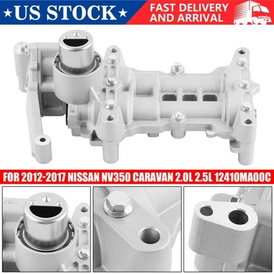 Engine Balancer Oil Pump For Nissan NV350 Urvan QR25DE 2014-2017 2.5L 12410MA00C Foto 1 de 4