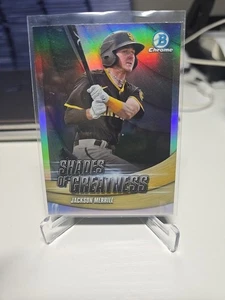 Bowman Chrome 2022 - Shades of Greatness Jackson Merrill #SG-14 (RC) - Imagen 1 de 2