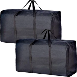 Extra Large Moving Bags with Strong Zippers & Carrying Handles, Storage Bags ... - Picture 1 of 7
