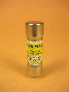 Cooper Bussmann Low-Peak  LP-CC-10  Current Limiting Fuse - Picture 1 of 2