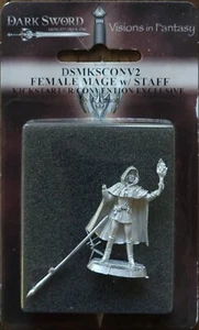 Dark Sword Female Mage w Staff KS Con Exclusive DMSKSCONV2 NEW - Picture 1 of 1