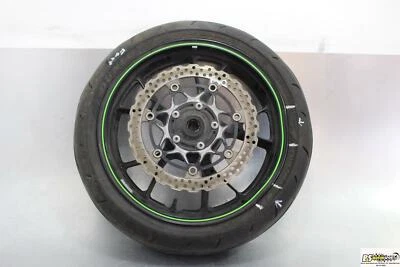 Llanta delantera Kawasaki Ninja Zx14 ZX 14 2009 con rotores de neumáticos OEM 2006-2011 DINGS Foto 1 de 4