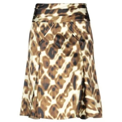 FALDA ESTAMPADO LEOPARDO SATINADO JUST CAVALLI 38/2/S Foto 1 de 4