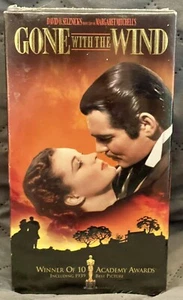 GONE WITH THE WIND Digitally Re-Mastered VHS Tape FREE SHIPN 📦  l👁️👁️k - Picture 1 of 13