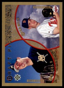 1999 Topps Baseball Card J.M. Gold/Ryan Mills AA #218
