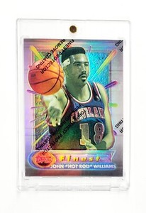 REFRACTOR PARALLEL 1994-95 Finest #115 John HOT ROD Williams CLEVELAND CAVS MINT