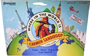 ๐ Where in the World is Carmen Sandiego? Card Game โ Complete 2017 Target - Picture 1 of 7