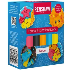 Renshaw - Multipack - Neon Colours - 5 X 100g - Picture 1 of 1