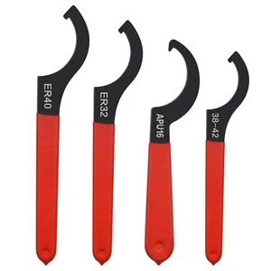 4 Pcs Coilover Wrench Spanner C-Shape Spanner Adjustment Tool for Car Motorcycle - Picture 1 of 7
