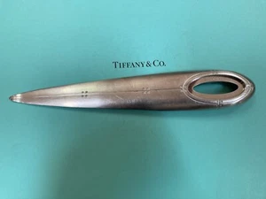 Tiffany & Co Streamerica stainless steel letter opener DC-3 wing aviation Trylon - Picture 1 of 11