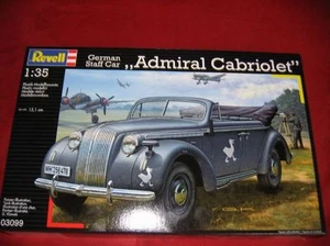 REVELL® 03099 1:35 GERMAN STAFF CAR ADMIRAL CABRIOLET NEU OVP  - Bild 1 von 2
