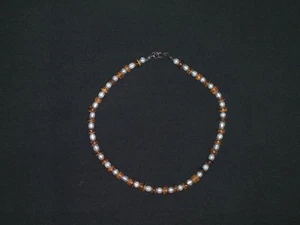 Süßwasserperlen & Kokos Perlen Armband - Sterling - Hand Made Hawaii - Kauai - Bild 1 von 1