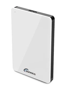 500 GO Blanc Disque Dur Externe Portable USB 3.0 Super Rapide Vitesse de Tran... - Afbeelding 1 van 1
