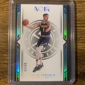 22-23 Panini Noir Michael Porter Jr /49