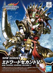 #005 Edward Second V [SD Gundam World Heroes] (SD) - Picture 1 of 5