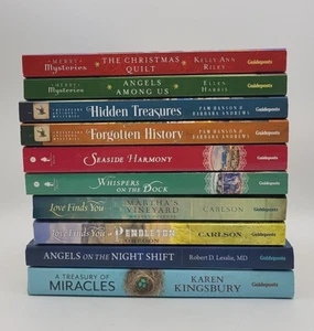 Guideposts Lot Of 10 Books Cozy Mystery True Stories Mixed Series Set Christian - Picture 1 of 23