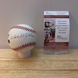 WILMER FIELDS (Homestead Grays) AUTOGRAPHED/SIGNED Major League Baseball (JSA) - Picture 1 of 5