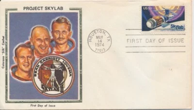 lot of 4 Space First Day covers Colorado Silk, Doris Gold, Philgraf cachets - Image 1 of 2