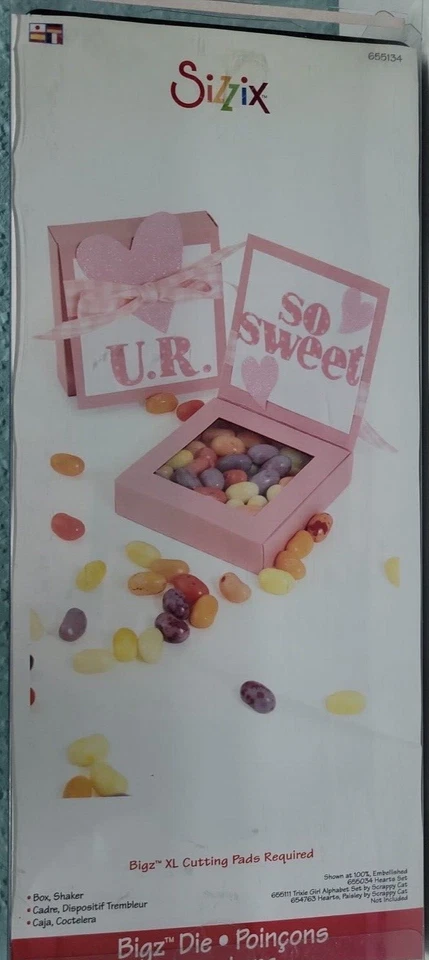 Sizzix - Shaker Box - Box mit Deckel - 655134 - Bild 1 von 1