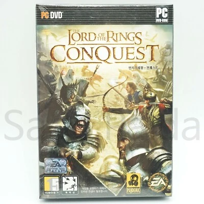 PC Game The Lord of the Rings Conquest - English Voice, Korean Subtitle *RARE* - Image 1 of 4
