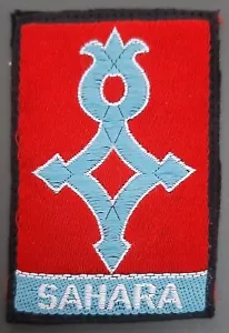 SAHARA Legion / Meharist Company / Saharan Uniform Patch Fabric ORIGINAL - Picture 1 of 2