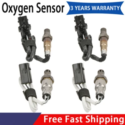 Sensor de oxígeno O2 aguas arriba + aguas abajo 4 piezas para Infiniti Fx35 2007 2008 3,5 L V6 Foto 1 de 4